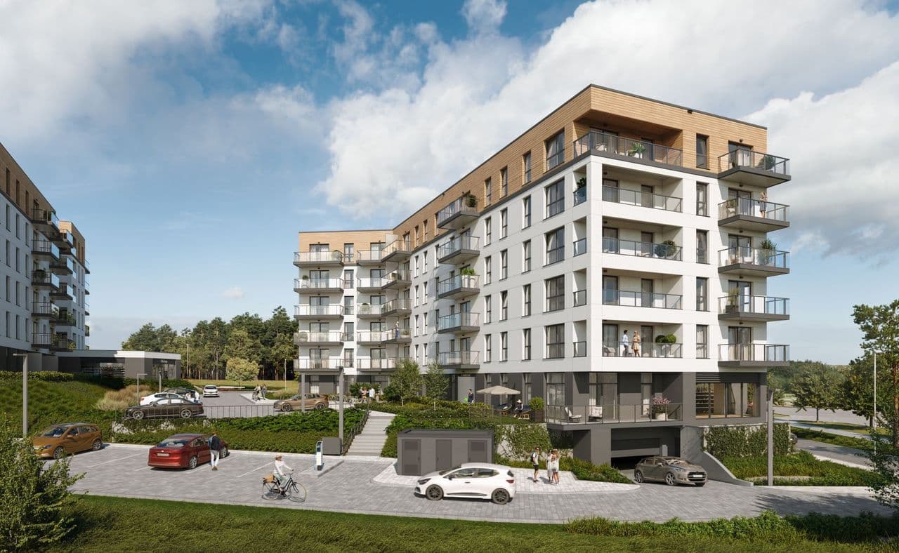 Nowa Dąbrowa bud. DE — 107.66 m², 4 pok. — zdjęcie 1