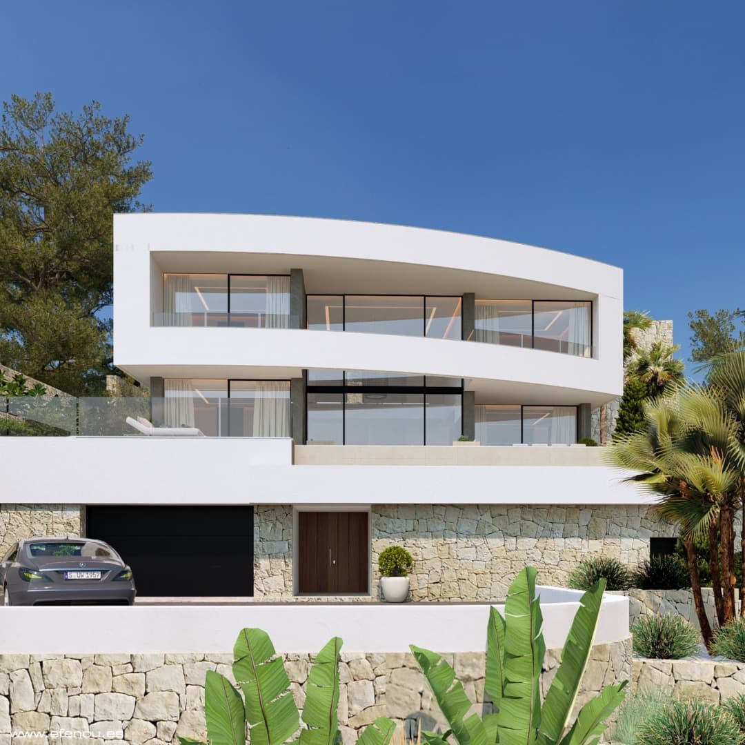 Willa w Calpe - 73360377 — zdjęcie 1