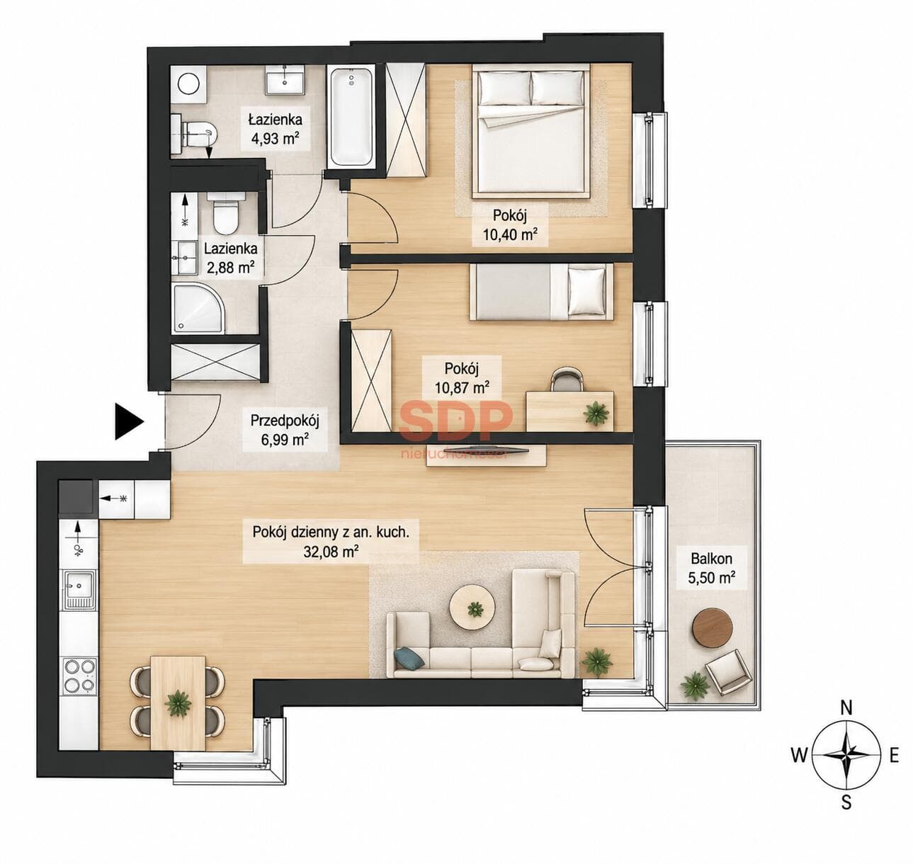 Gotowe 3 pokoje na krzykach — zdjęcie 1