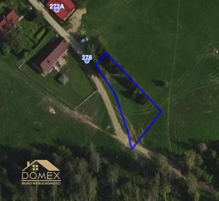 Działka rolna 557 m² soblówka | dojazd gminny — zdjęcie 1