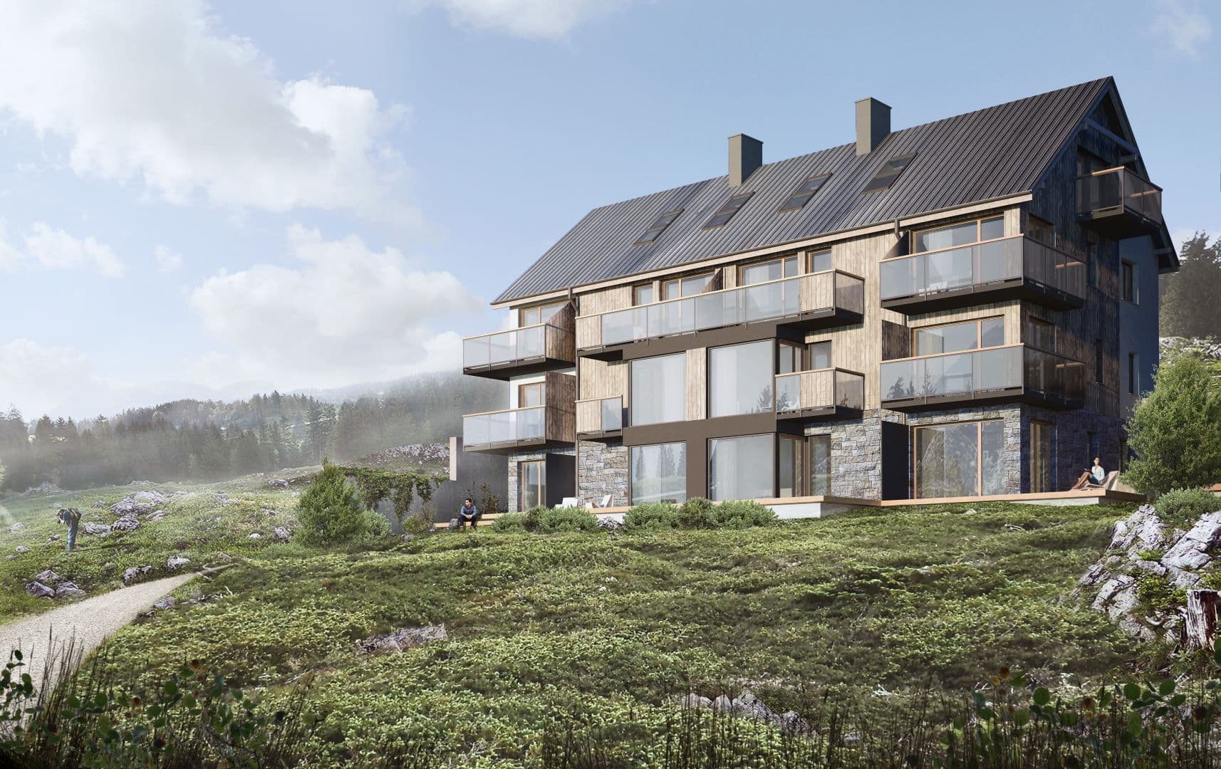Widok800 — 44.87 m², 2 pok. — zdjęcie 1