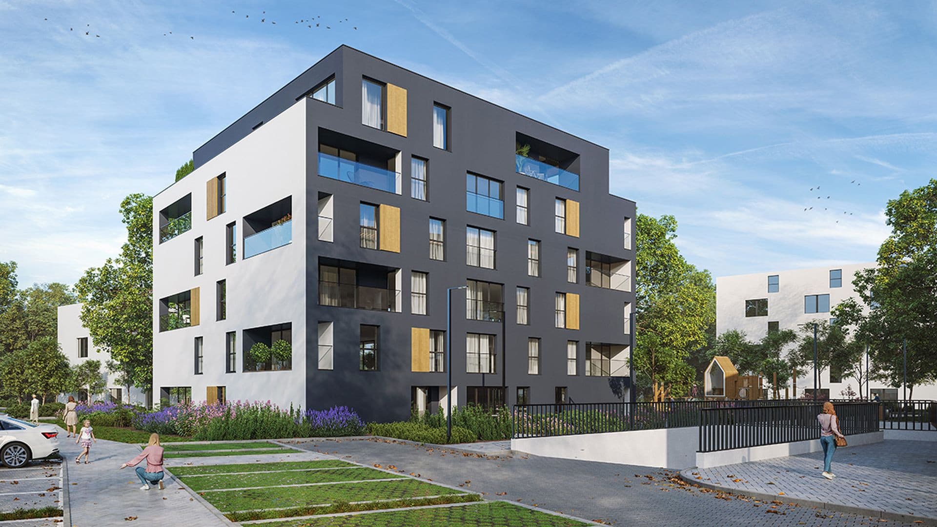 Apartamenty Żorska — 74.33 m², 4 pok. — zdjęcie 1