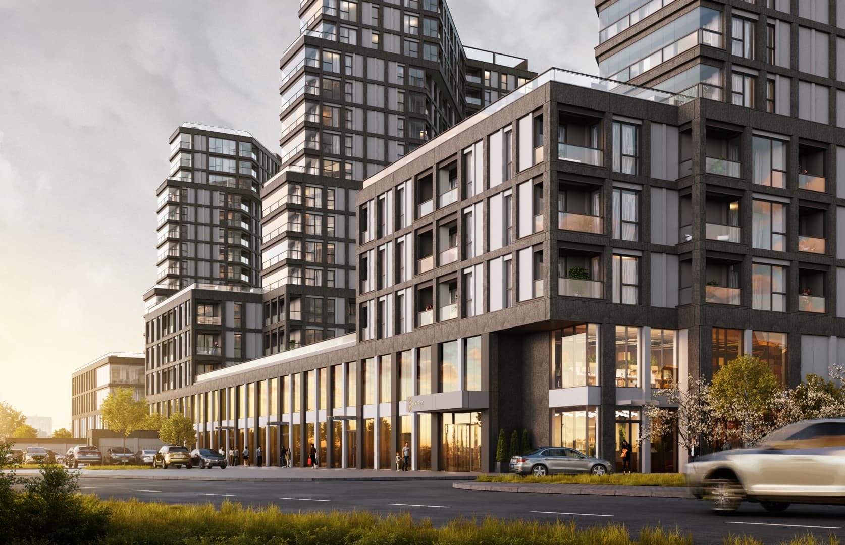 Sky Trust etap II - apartamenty inwestycyjne 23% VAT PRS — 47.68 m², 2 pok. — zdjęcie 1