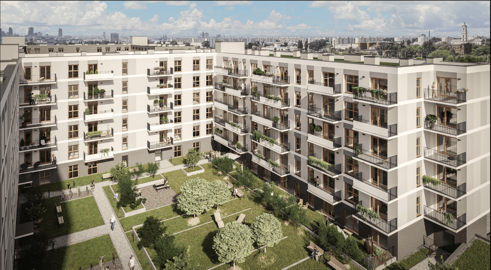 Inwestycja Szczecinek Etap M4 — 58.31 m², 3 pok. — zdjęcie 1