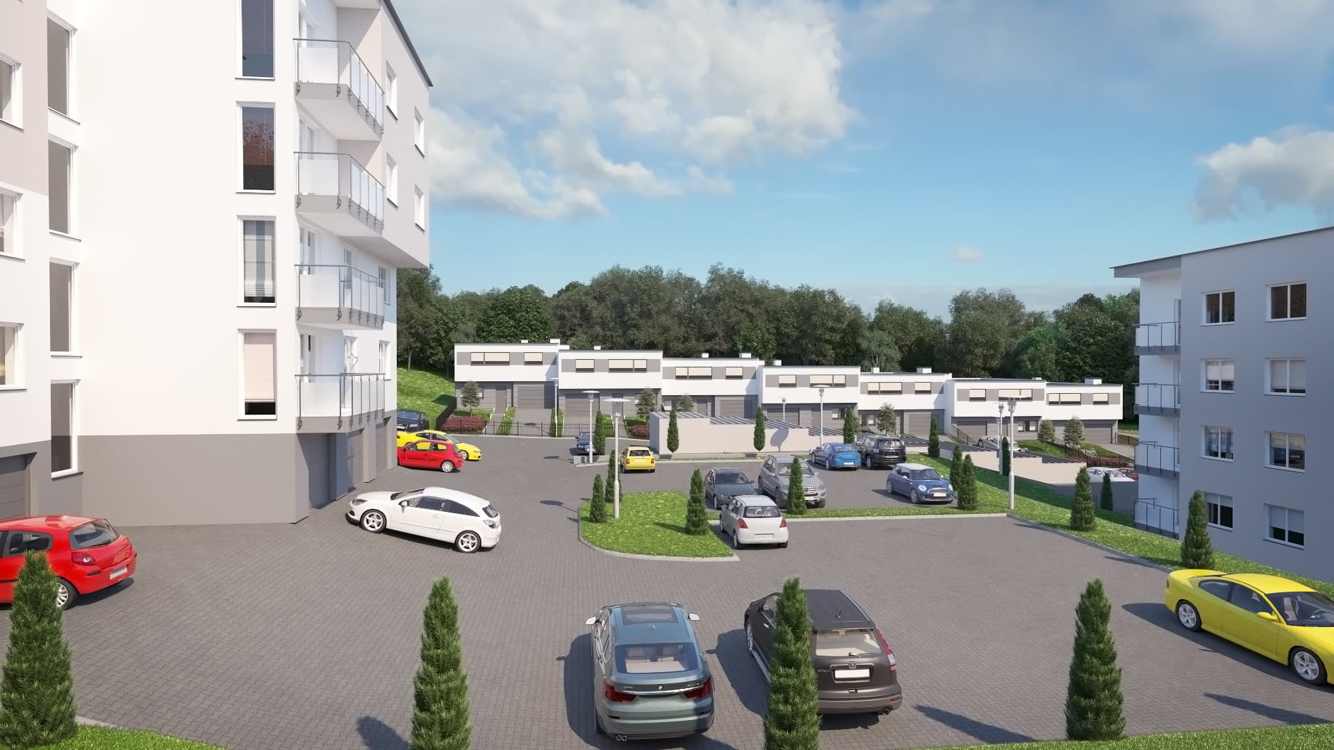 Parkowy Zakątek - szeregówki — zdjęcie 1